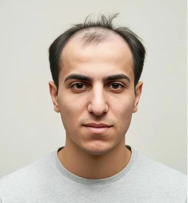 After DHI Hair Transplant at Varadhi Hair N Glow